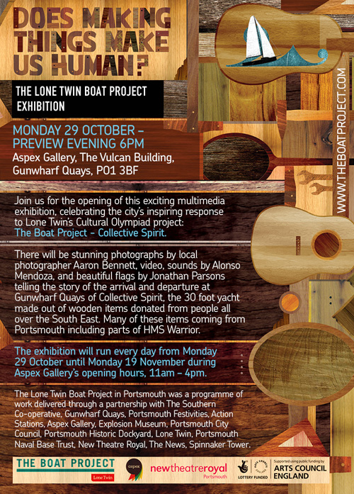 The Lone Twin Boat Project Exhibition