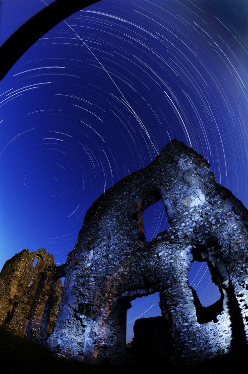 International Space Station at Box Grove Priory by Diana Goss