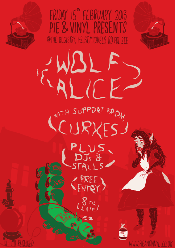 Pie and Vinyl Presents Wolf Alice and Curxes