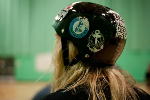 Portsmouth Roller Wenches and Wreckers Helmet