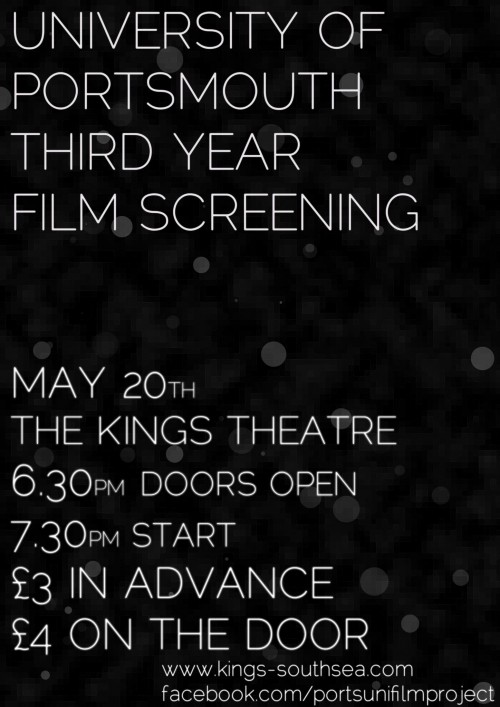 University of Portsmouth Third Year Film Screening Event (1)