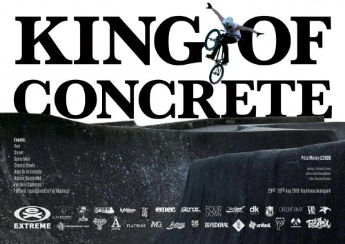 King of Concrete 2013 at Southsea Skatepark