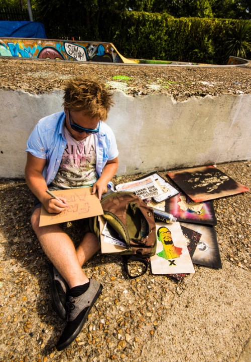 Photos From Concrete Canvas Street Art Event at Southsea Skatepark by Adam Reeves (8)