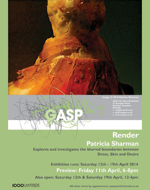 Art Space Portsmouth Presents Render by Patricia Sharman