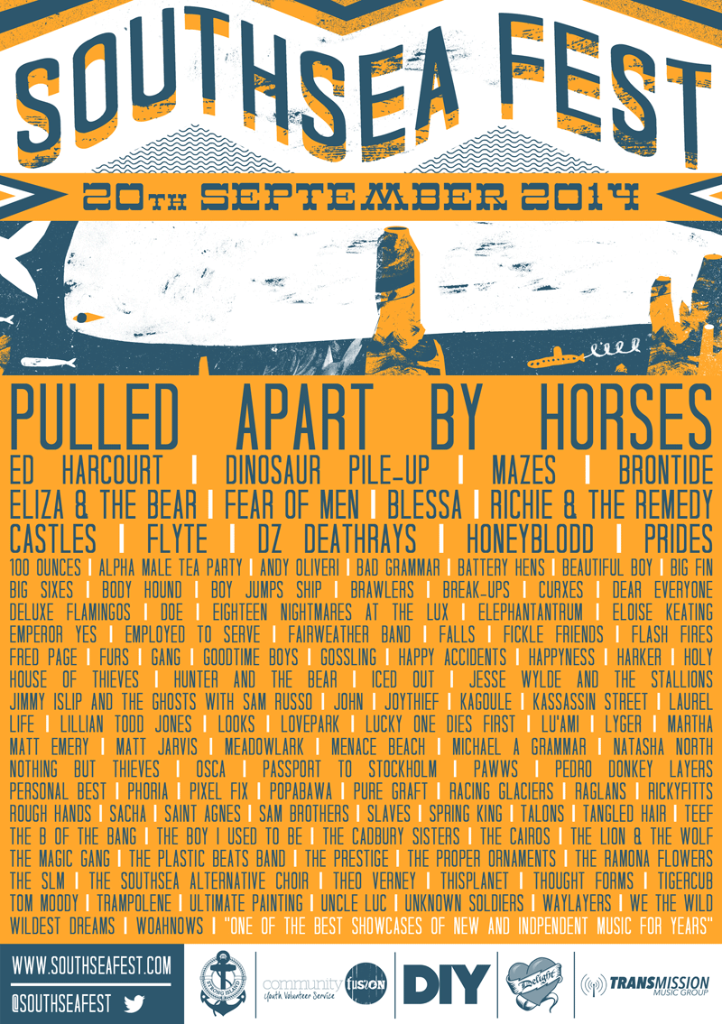 Southsea Fest 2014 Poster