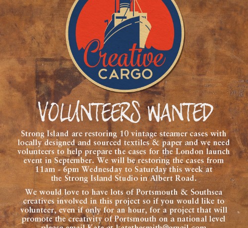 Volunteers Needed This Week for the Strong Island Creative Cargo Project