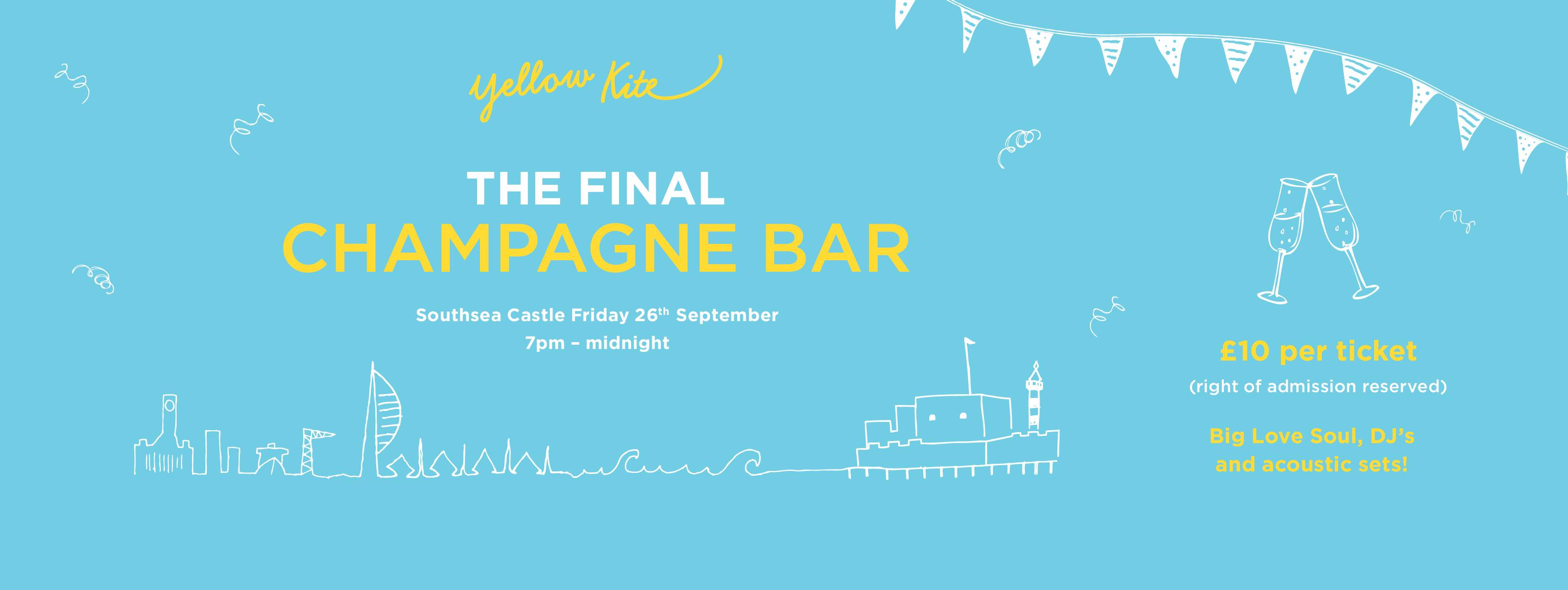 The Champagne Bar Closing Party.