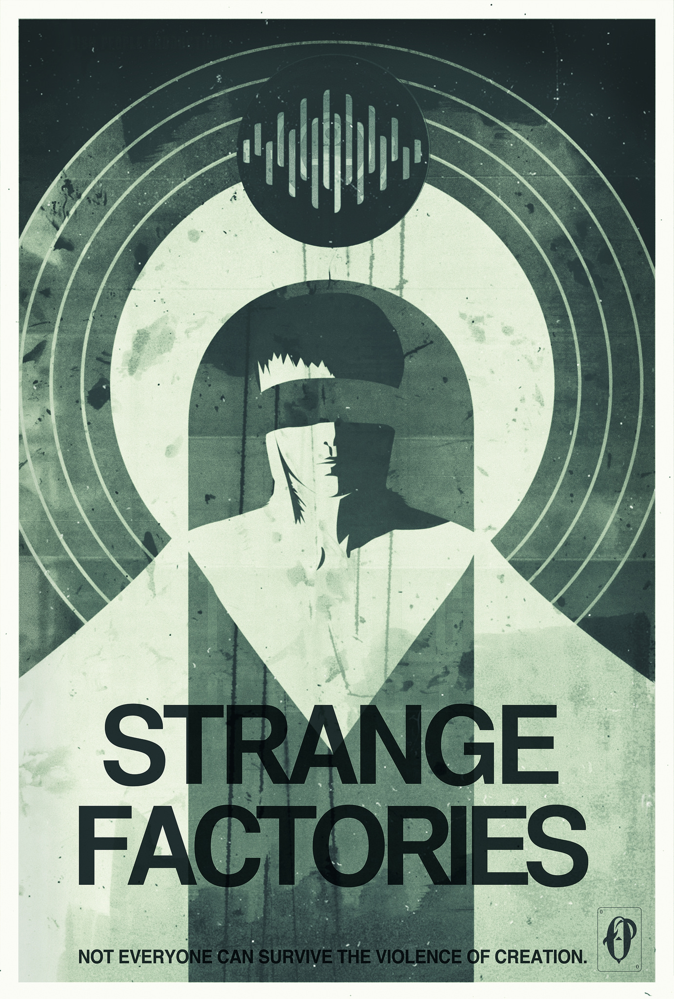 Strange Factories Poster Graphic Version