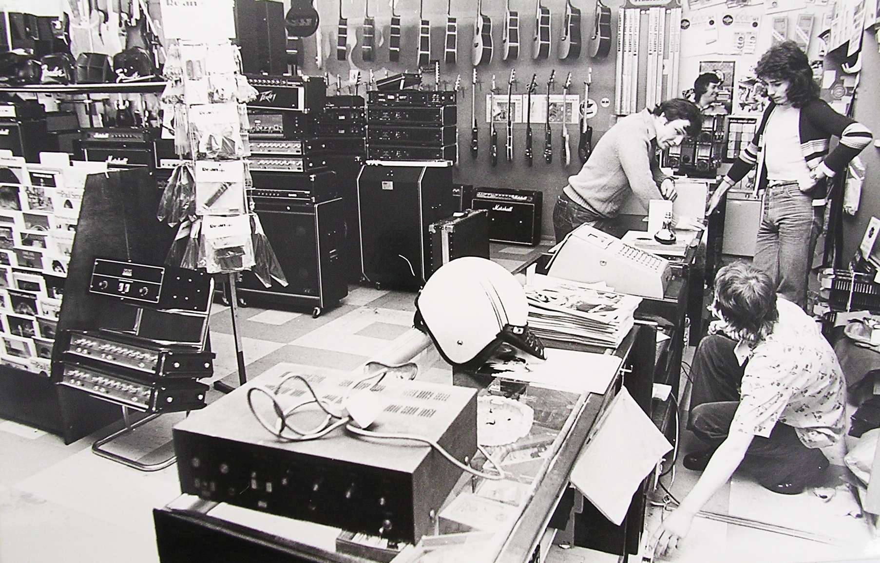 Inside Nevada Music North End Circa 1975