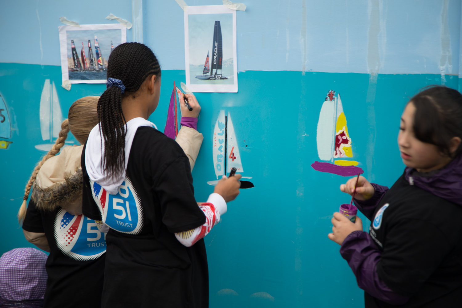 Ben Ainslie Racing and Strong Island Schools Art Project (6)