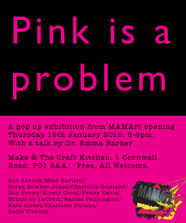 Pink is a Problem Exhibition Opens Tomorrow at Make & The Craft Kitchen (1)