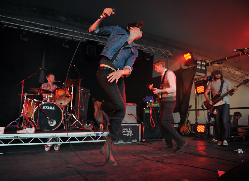 Frankie and the Heartstrings perform on Day 3 of Latitude Festival