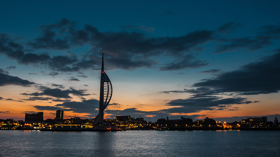 Spinnaker Morning by Tony Benham