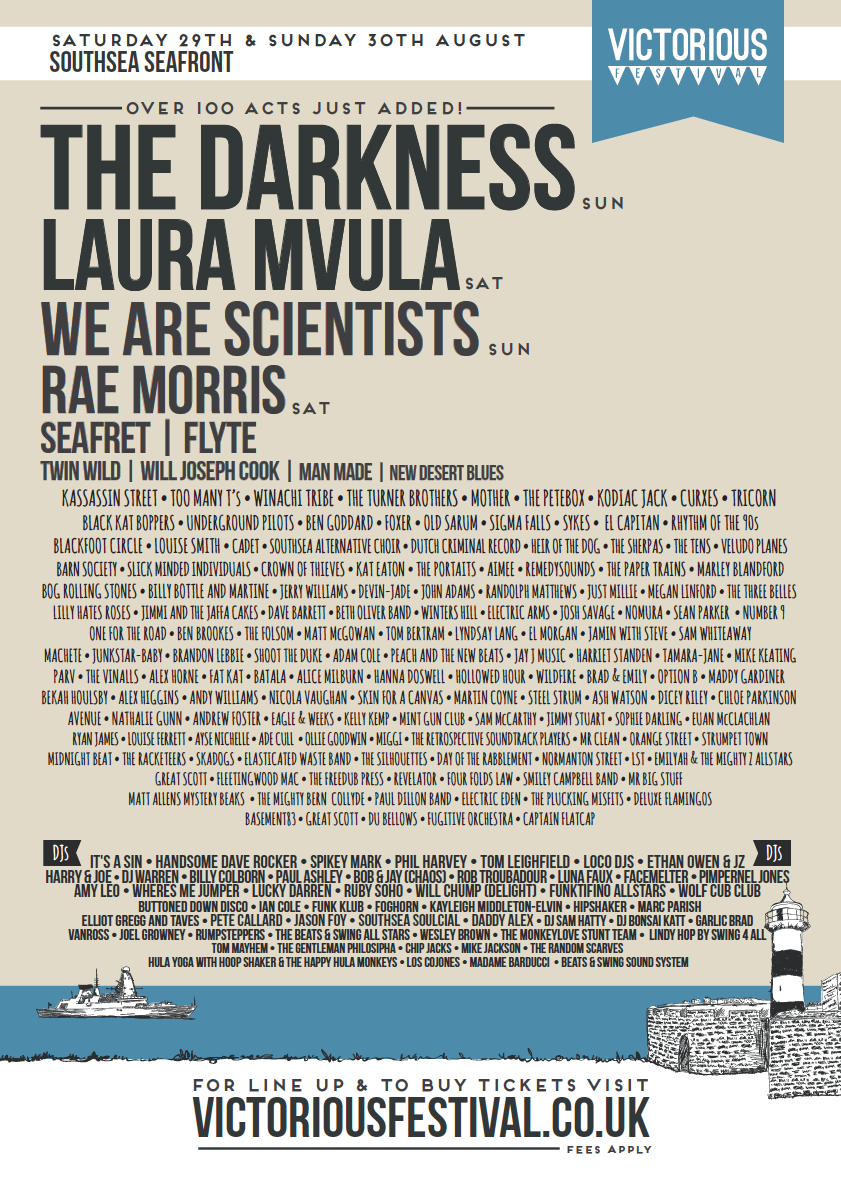 Victorious Festival Poster