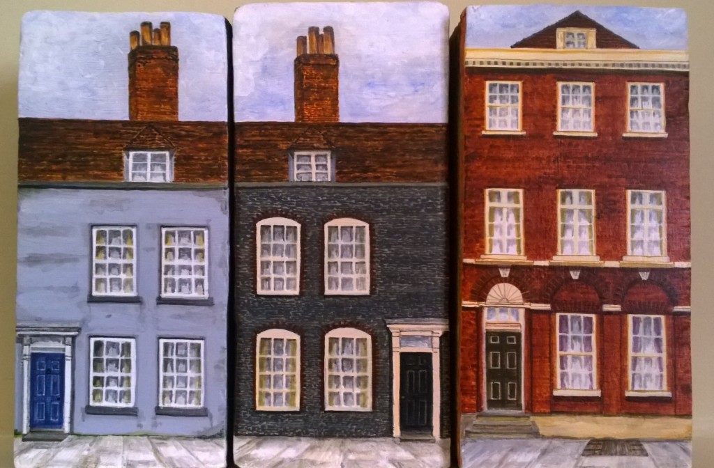 Lyndon Richards Houses on House Bricks Exhibition at Aspex Gallery (1)