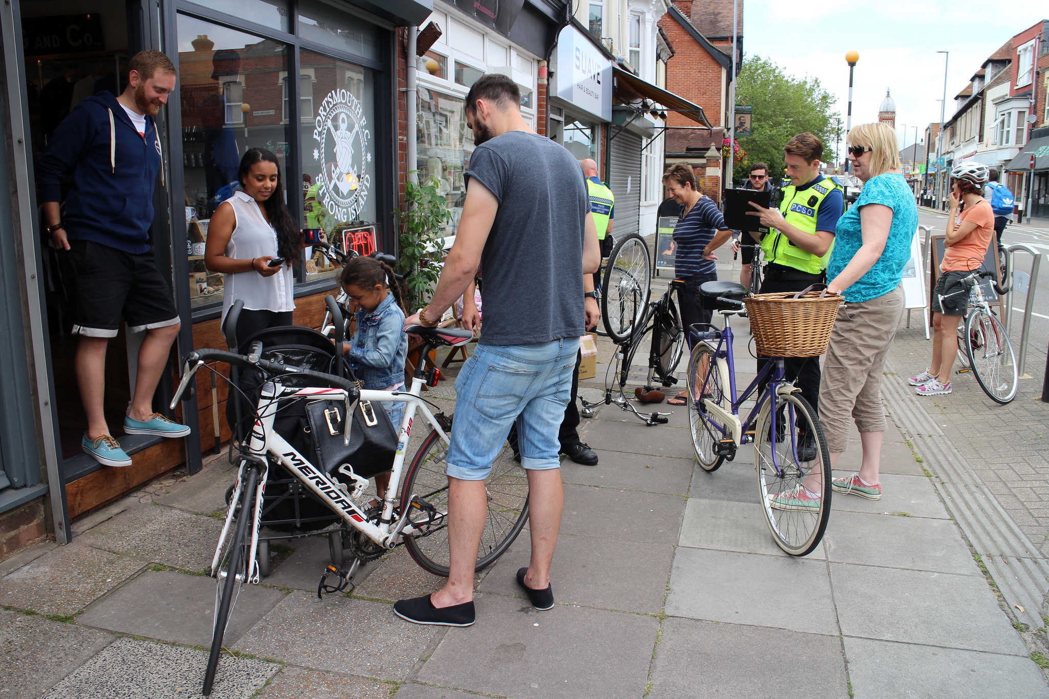 Cycle Marking Event July 2015