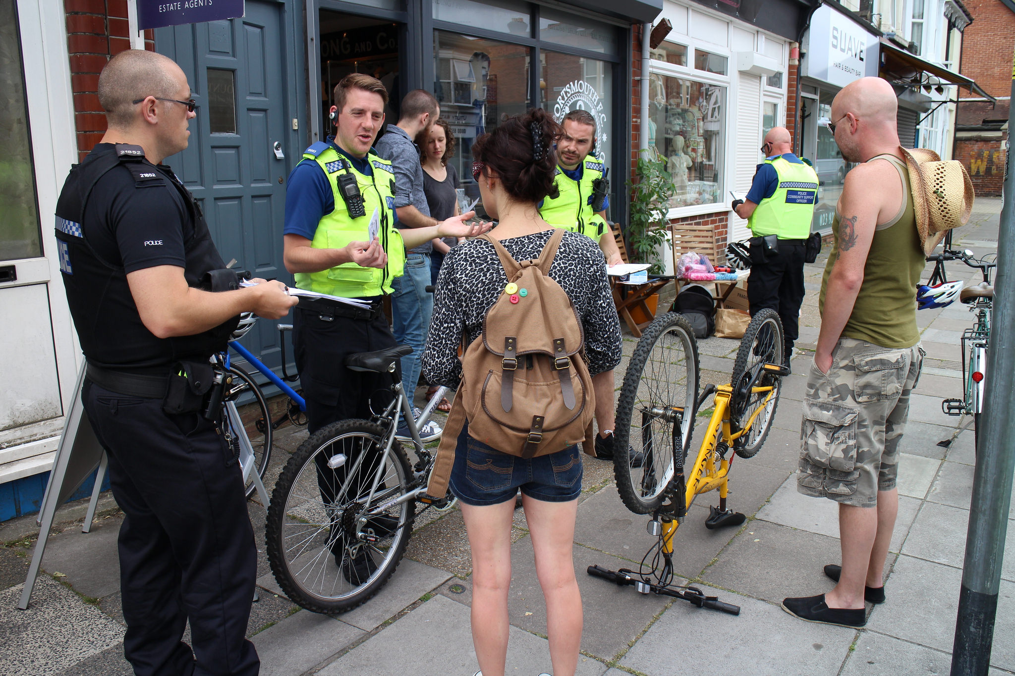 Cycle Marking Event July 2015