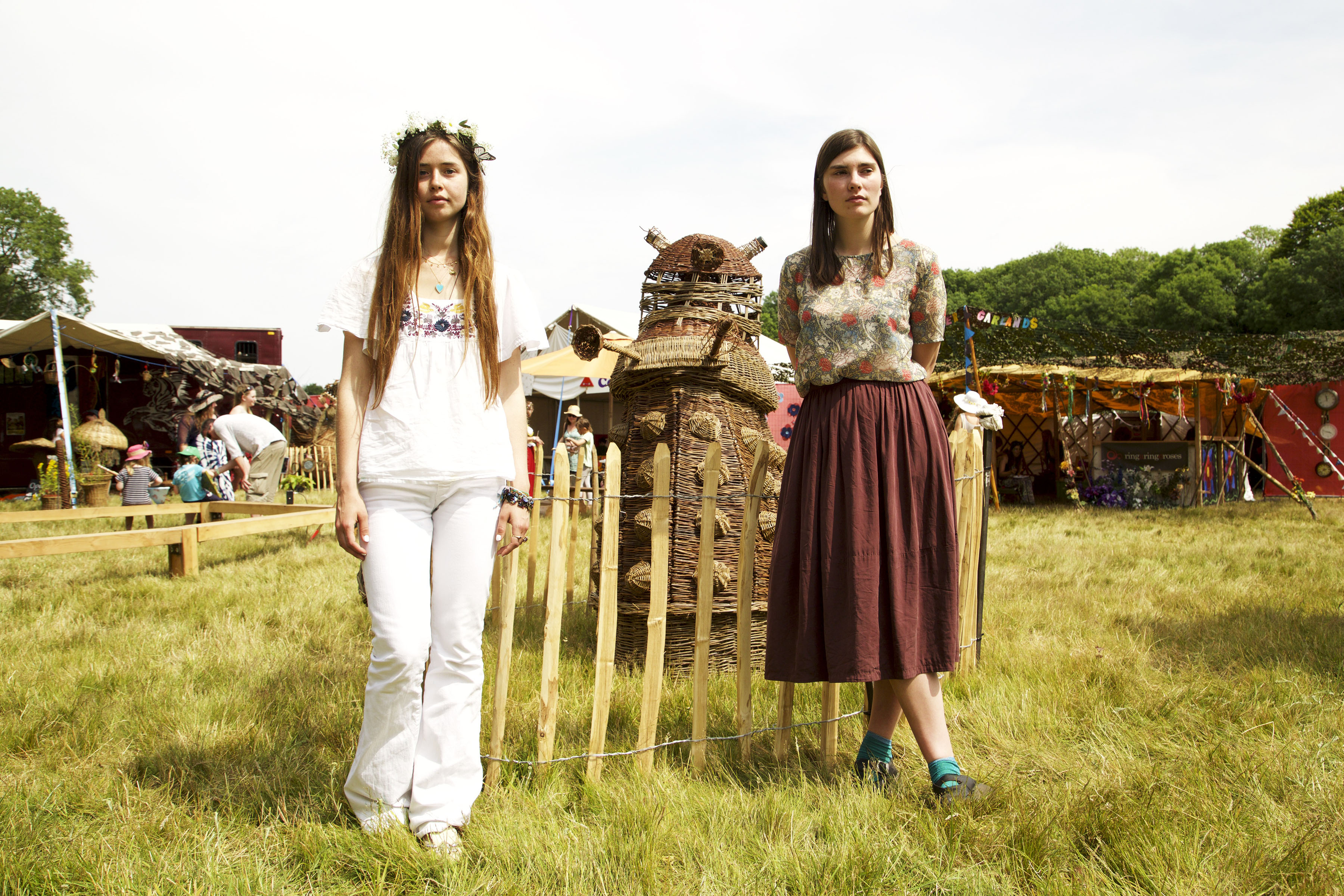 Flo Morrisey and Floella Grace