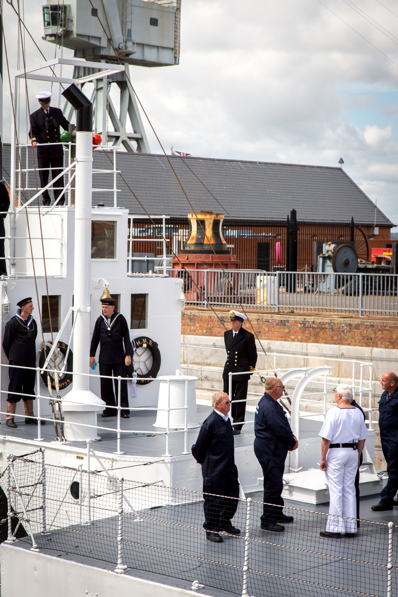 Theatre of Gallipoli, the Opening of HMS M.33 (12)