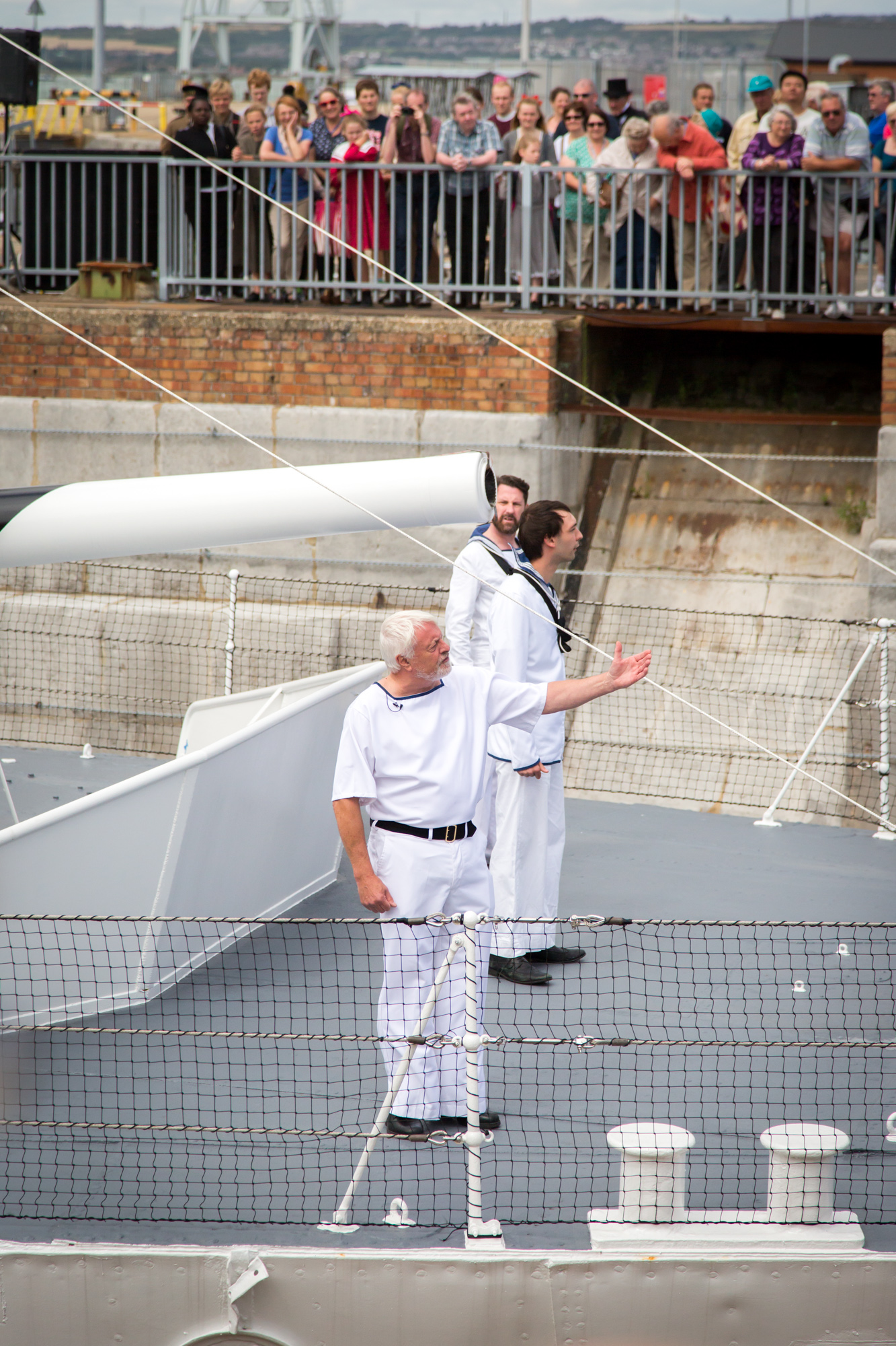 Theatre of Gallipoli, the Opening of HMS M.33 (13)