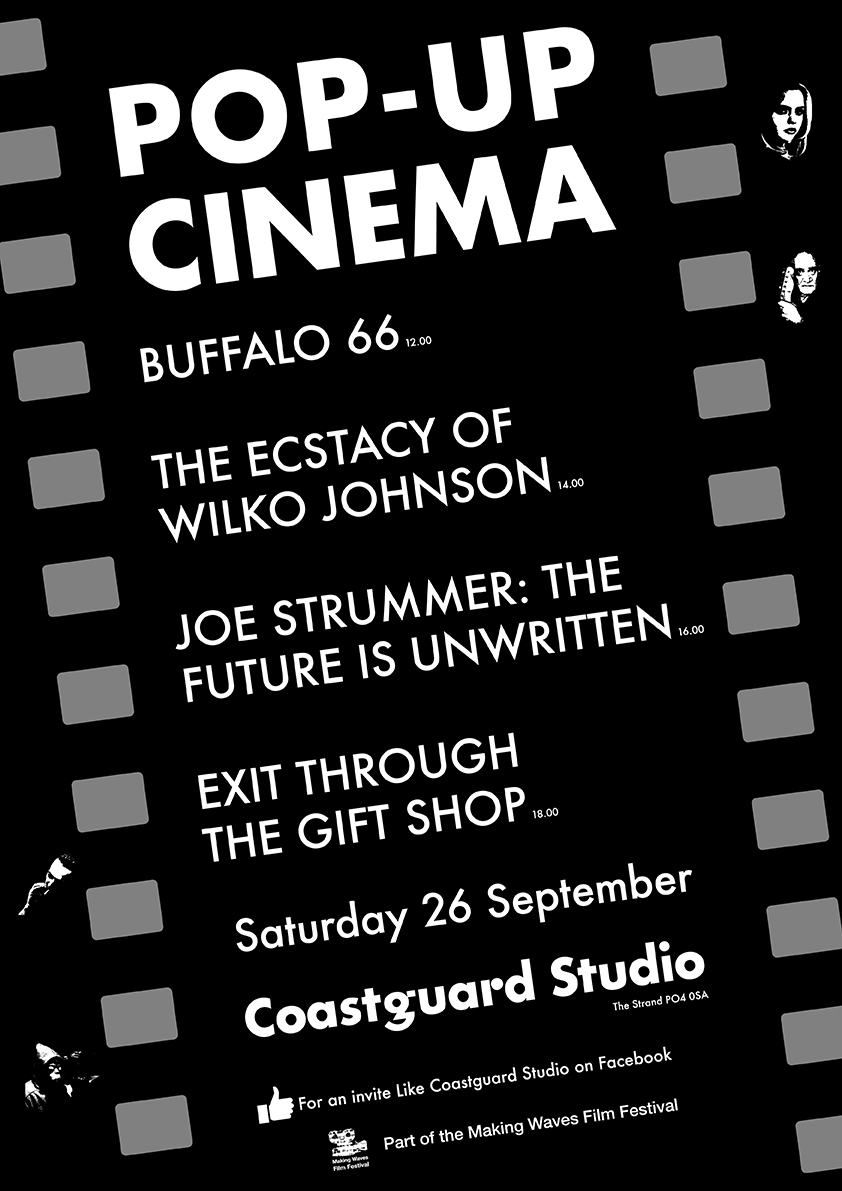 Coastguard Studio Becomes a Popup Cinema for Making Waves Film Festival