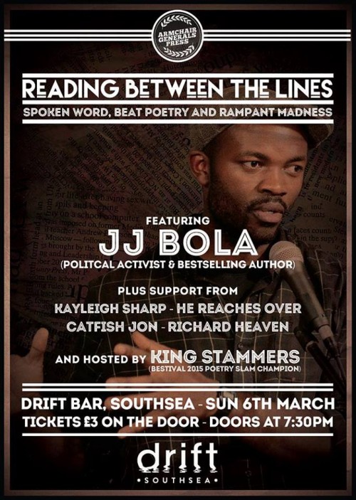 Reading Between The Lines - JJ Bola at Drift