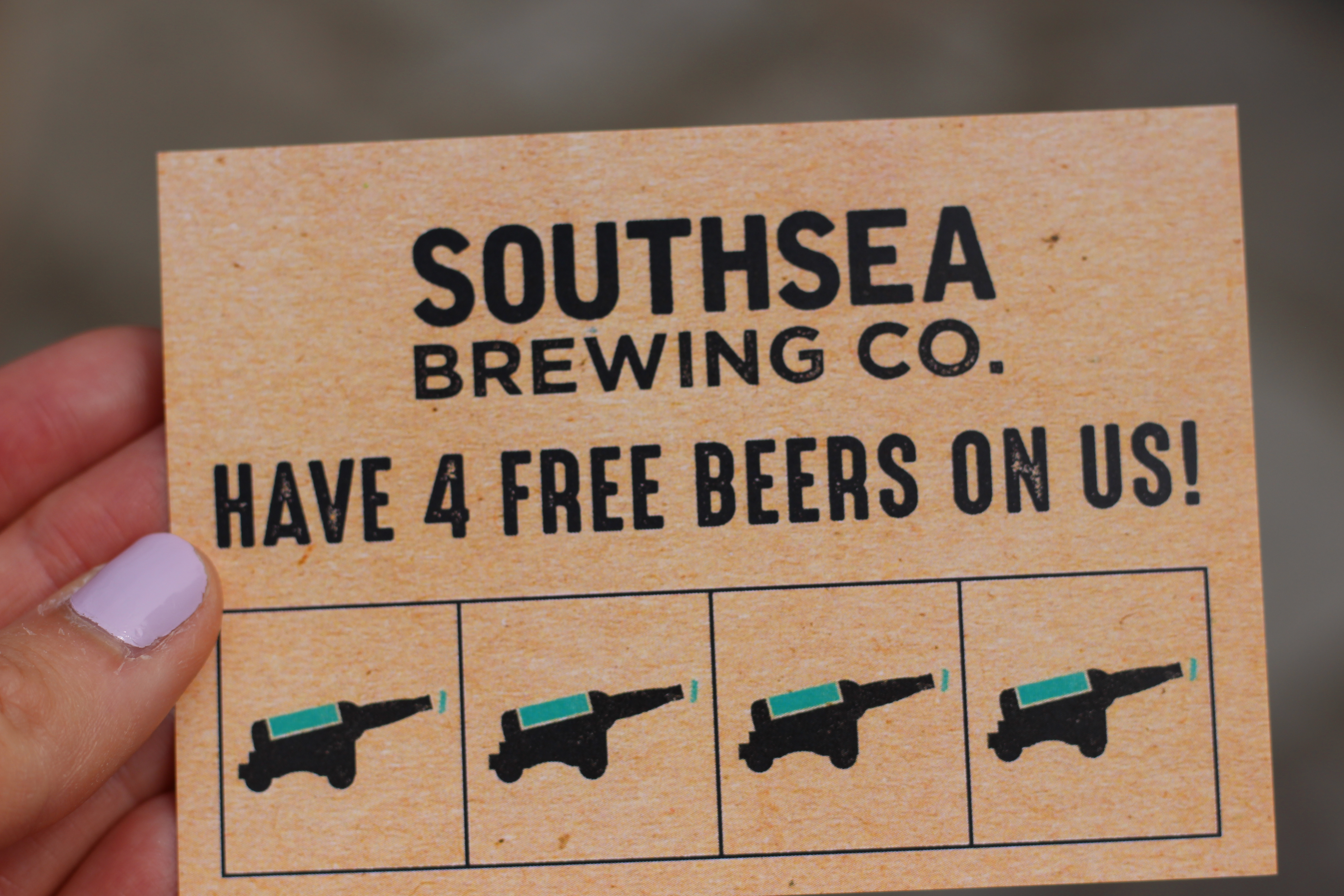 Southsea Brewing Co brewery free beers voucher