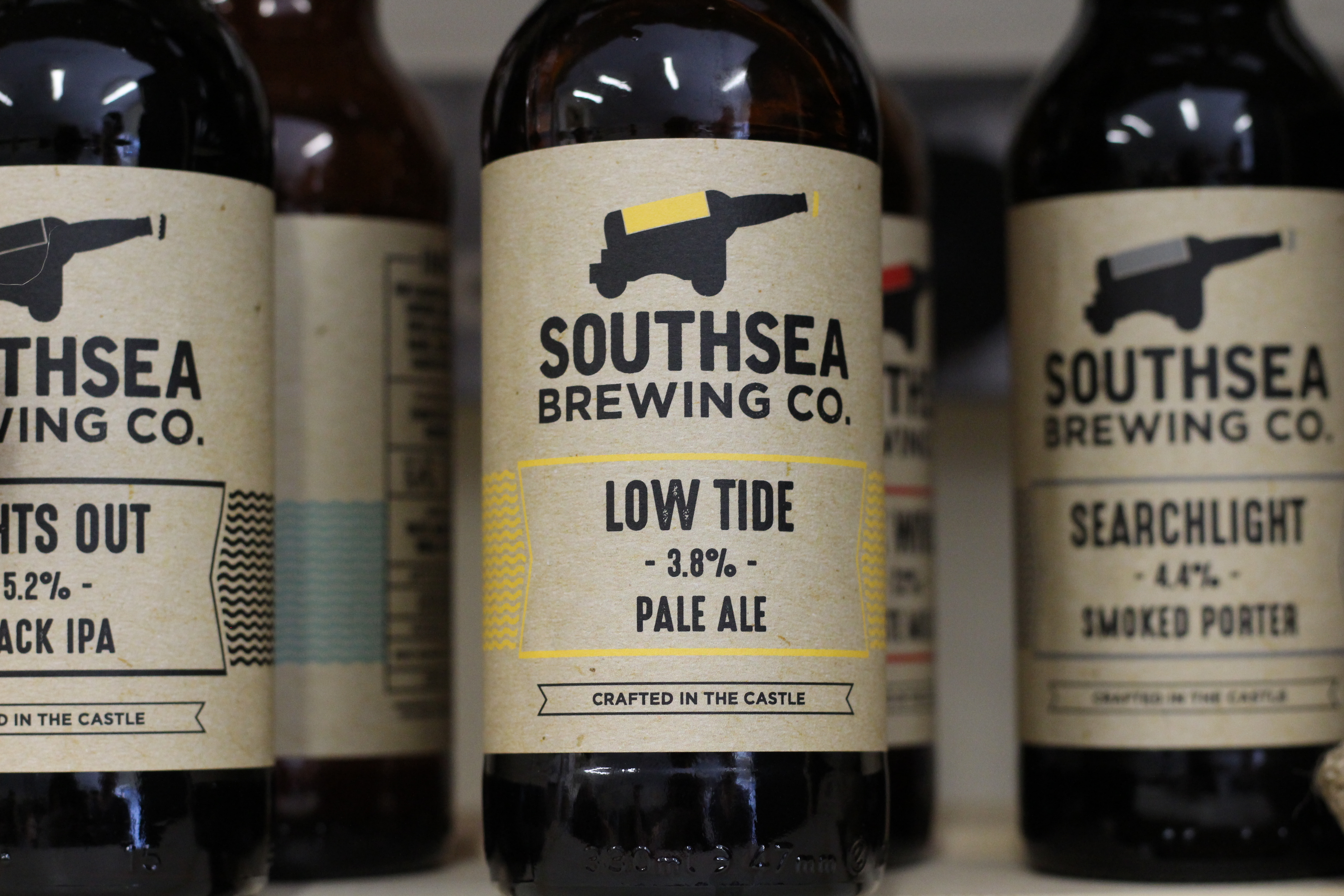 Southsea Brewing Co brewery takeaway bottles