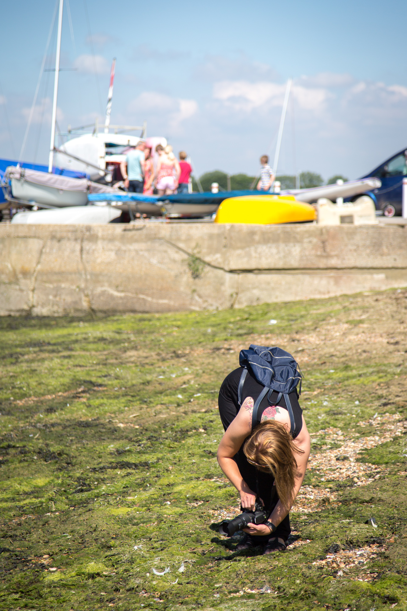 Strong Island Photography Walkshop - Dell Quay