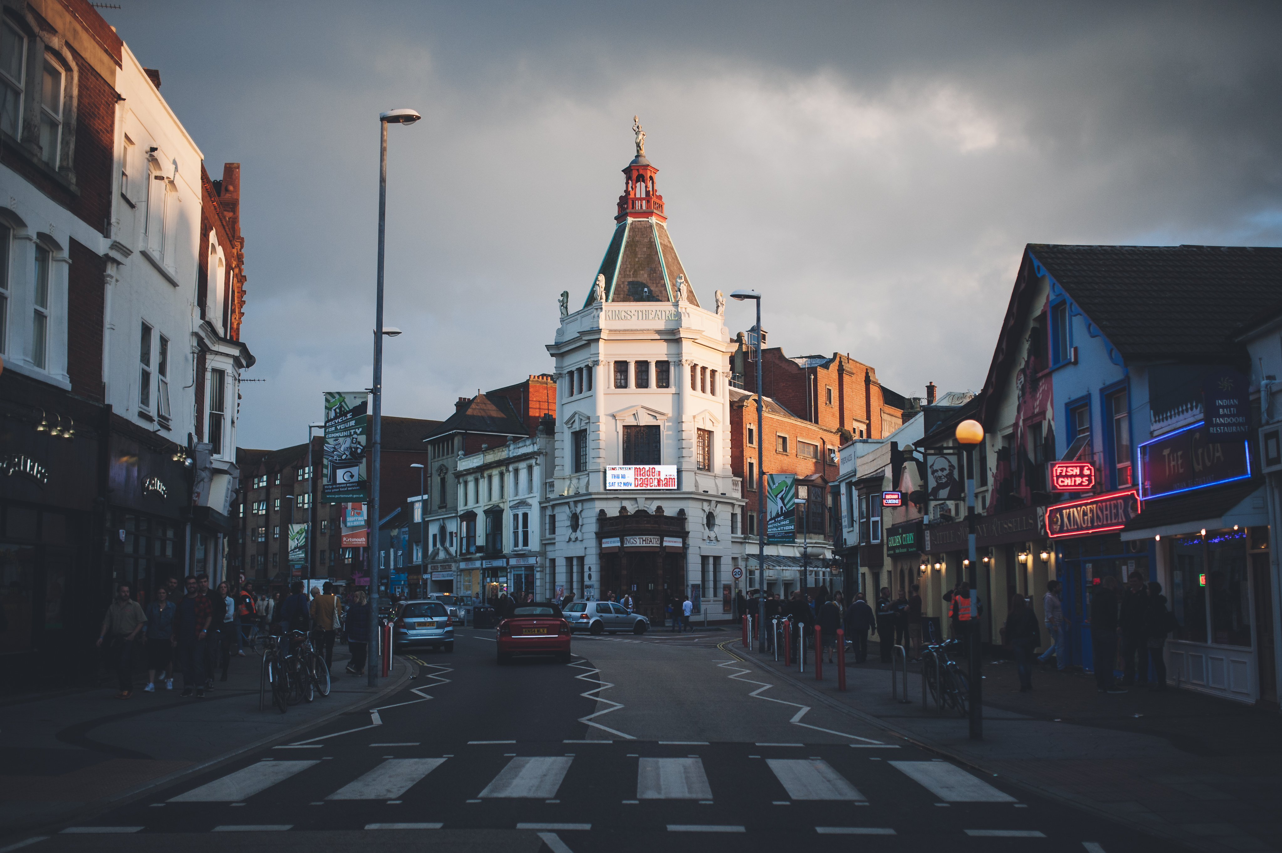 The Kings Theatre on Albert Road. Taken by James Davis