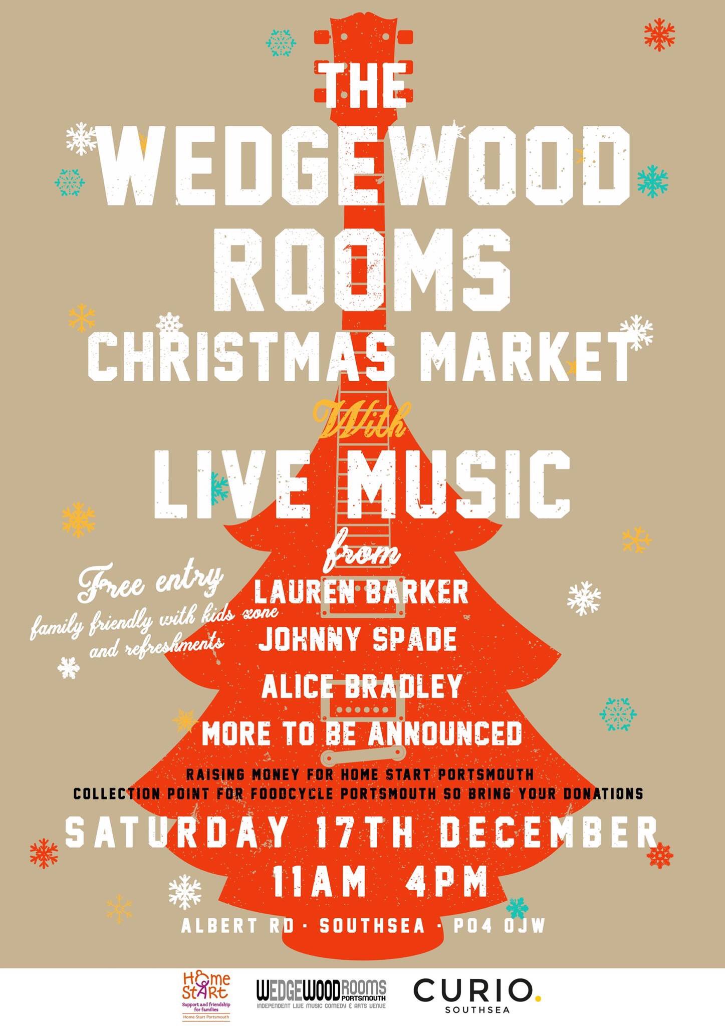 The Wedgewood Rooms Christmas Market This Saturday