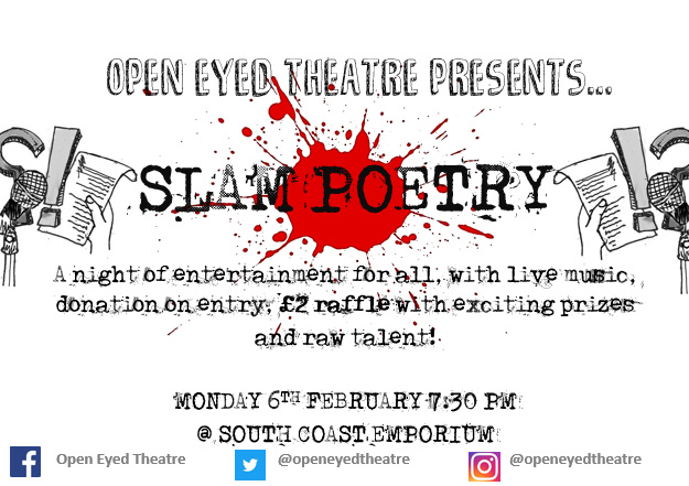 Slam Poetry Night by Open Eyed Theatre