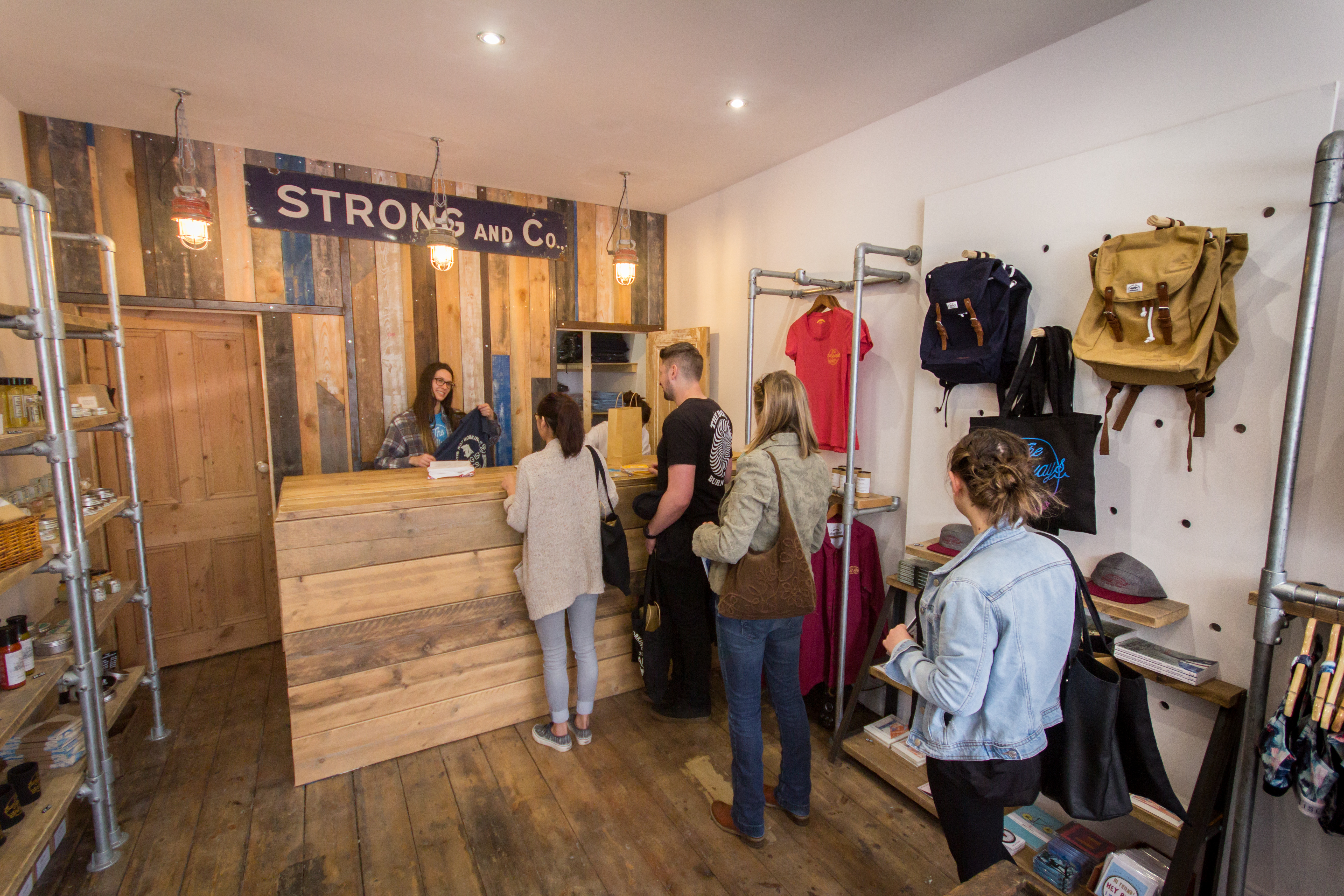 New Strong Island Clothing Co Store on Marmion Road