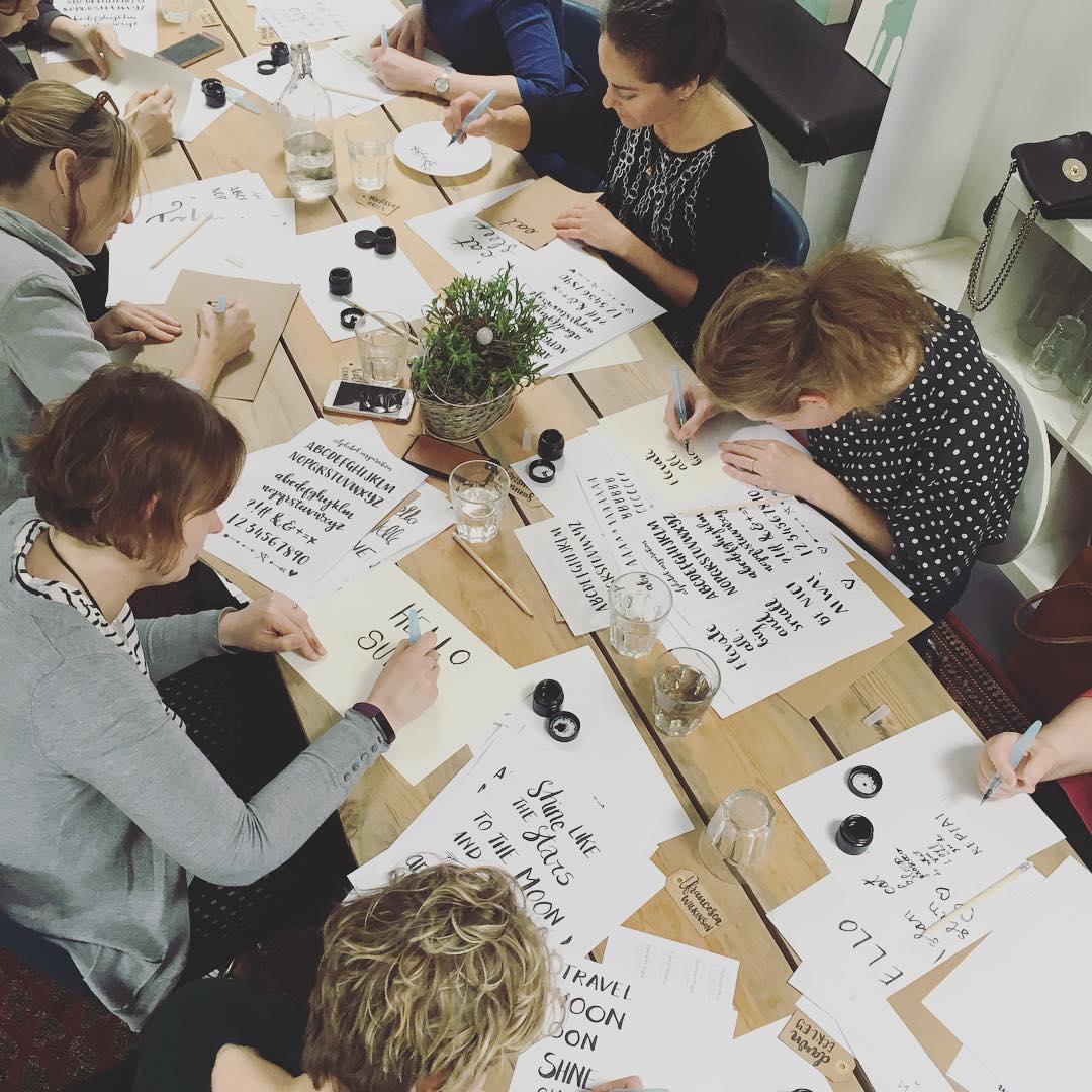 Brush Lettering Workshop