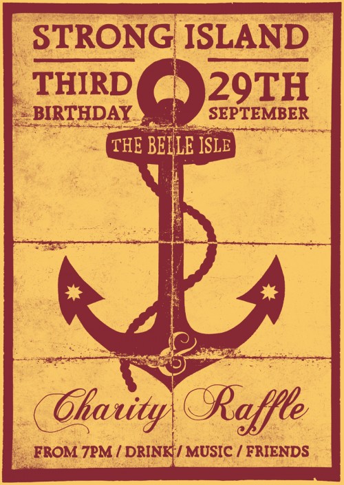 Strong Island 3rd Birthday Poster