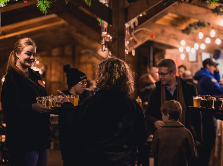 Ice Skating in Portsmouth's Guildhall Square Strong Island