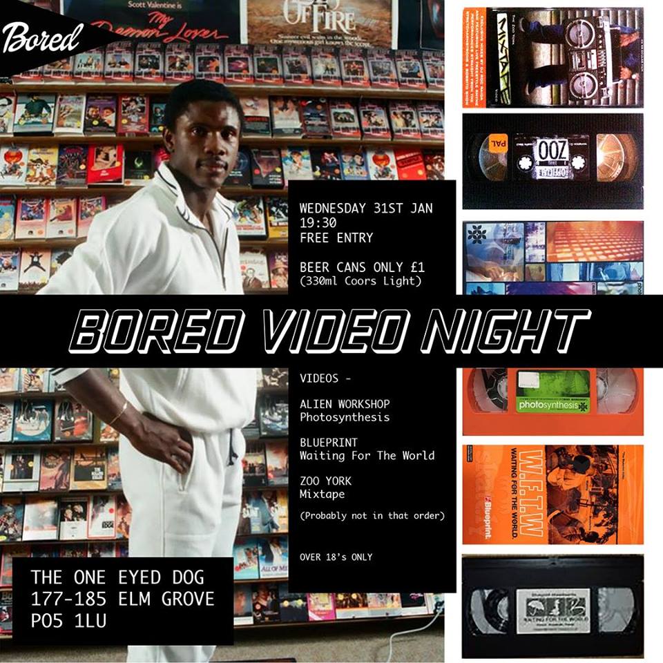 Bored's Video Night artwork