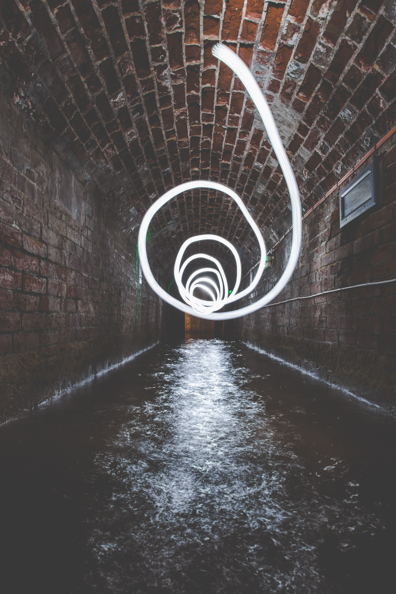 Flooded Tunnel Underneath Southsea Castle Flooded Tunnel Underneath Southsea Castle