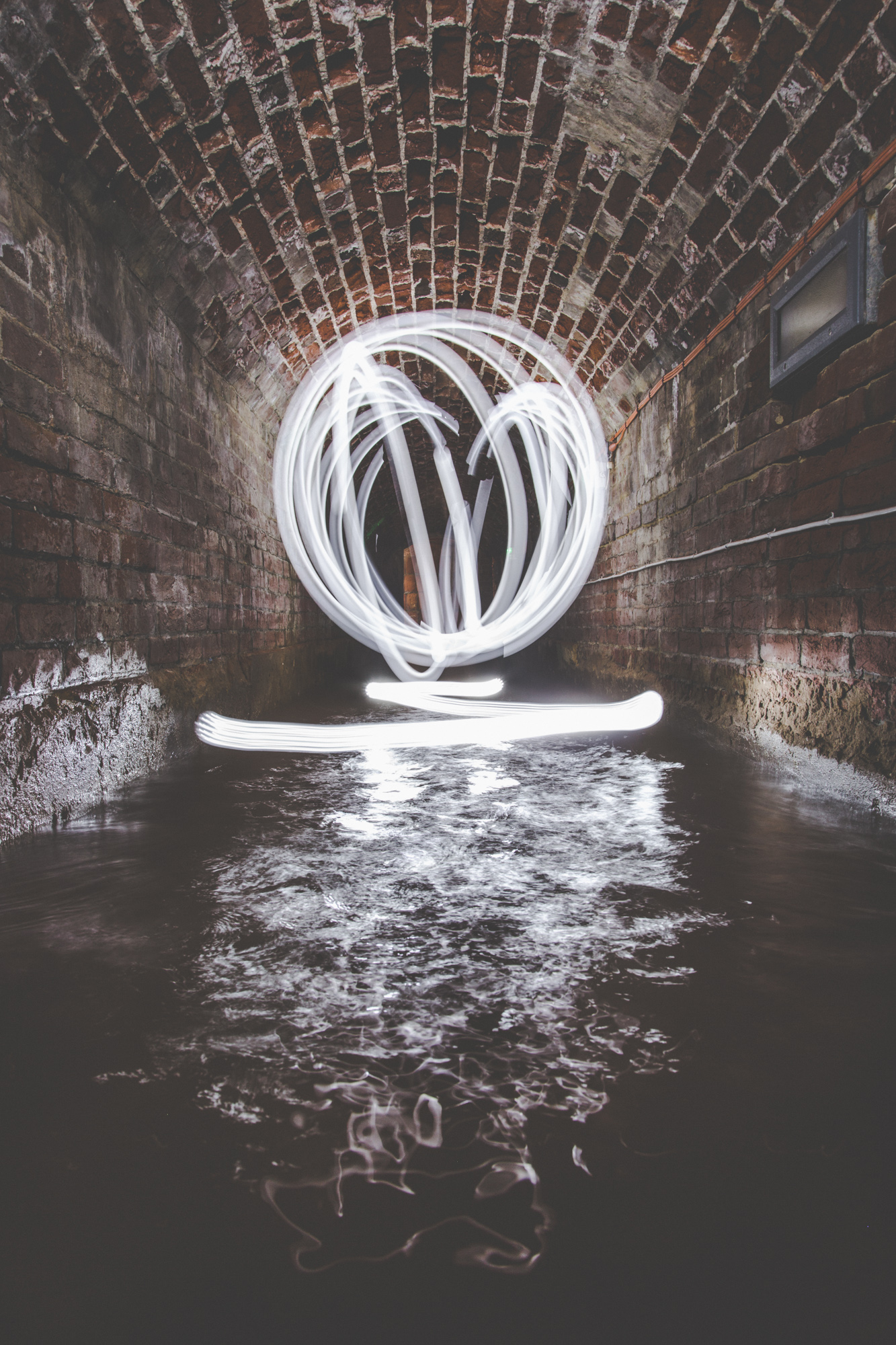 Flooded Tunnel Underneath Southsea Castle Flooded Tunnel Underneath Southsea Castle