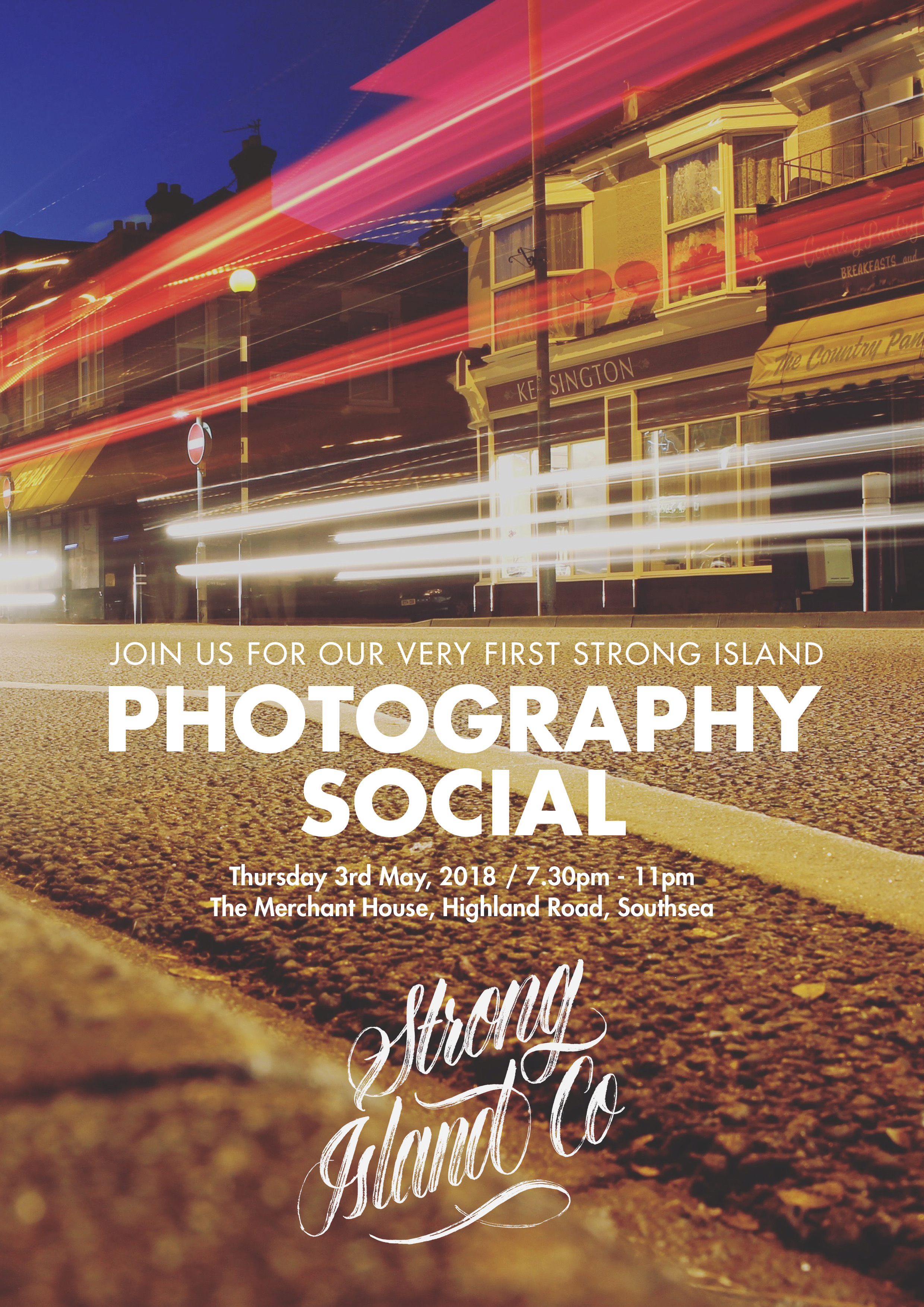 Strong Island Photography Social Poster