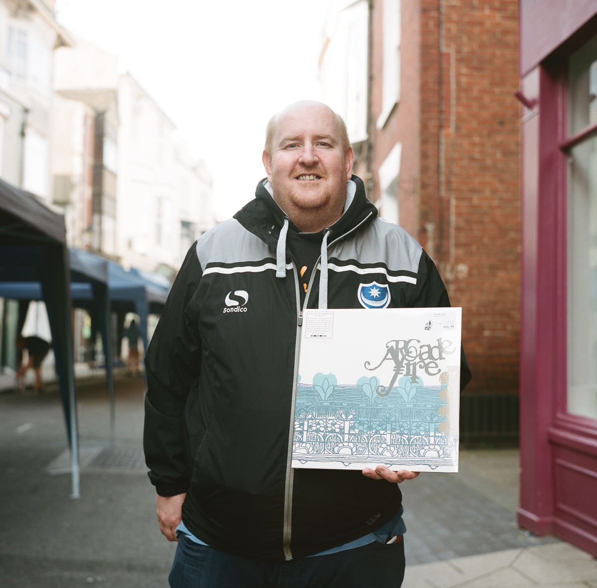 Pie & Vinyl Record Store Day 2018 Photography series by Adam Prosser.