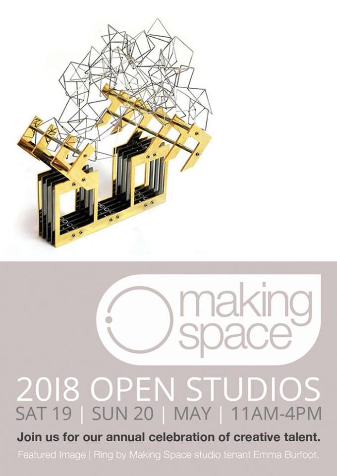 Artwork for Making Space 2018 Open Studios