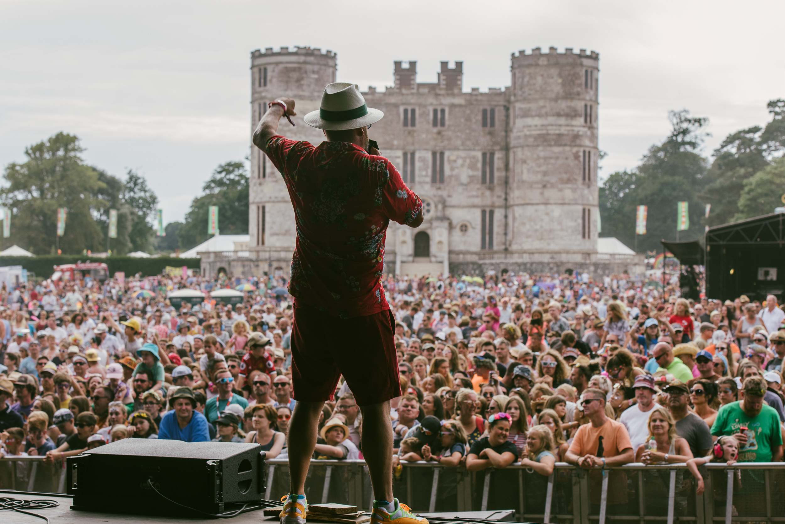 The Cuban Brothers on the Castle Stage at Camp Bestival 2018