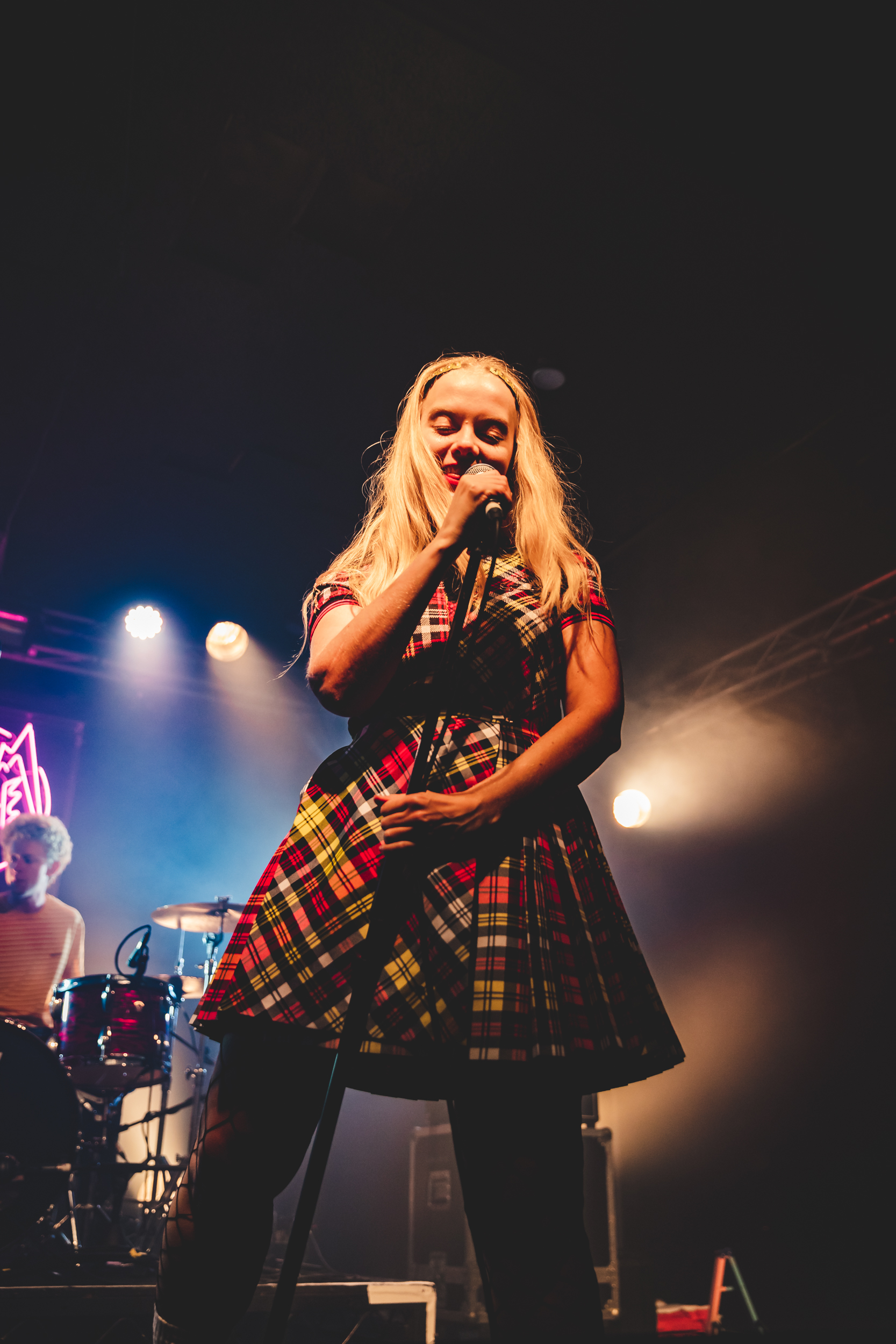 Dream Wife on stage at the Wedgewood Rooms. Taken by Jesse Lawrence.