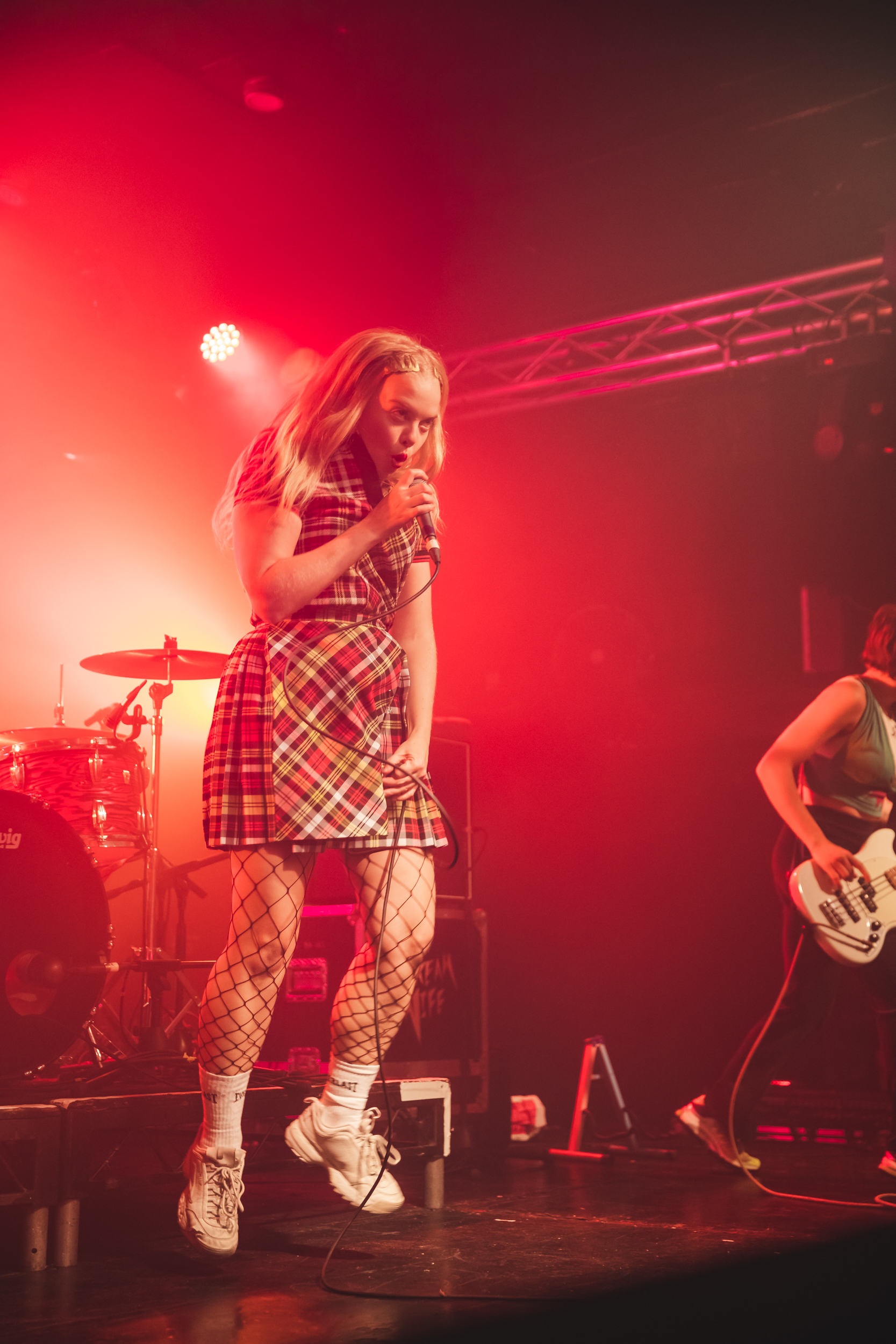 Dream Wife on stage at the Wedgewood Rooms. Taken by Jesse Lawrence.