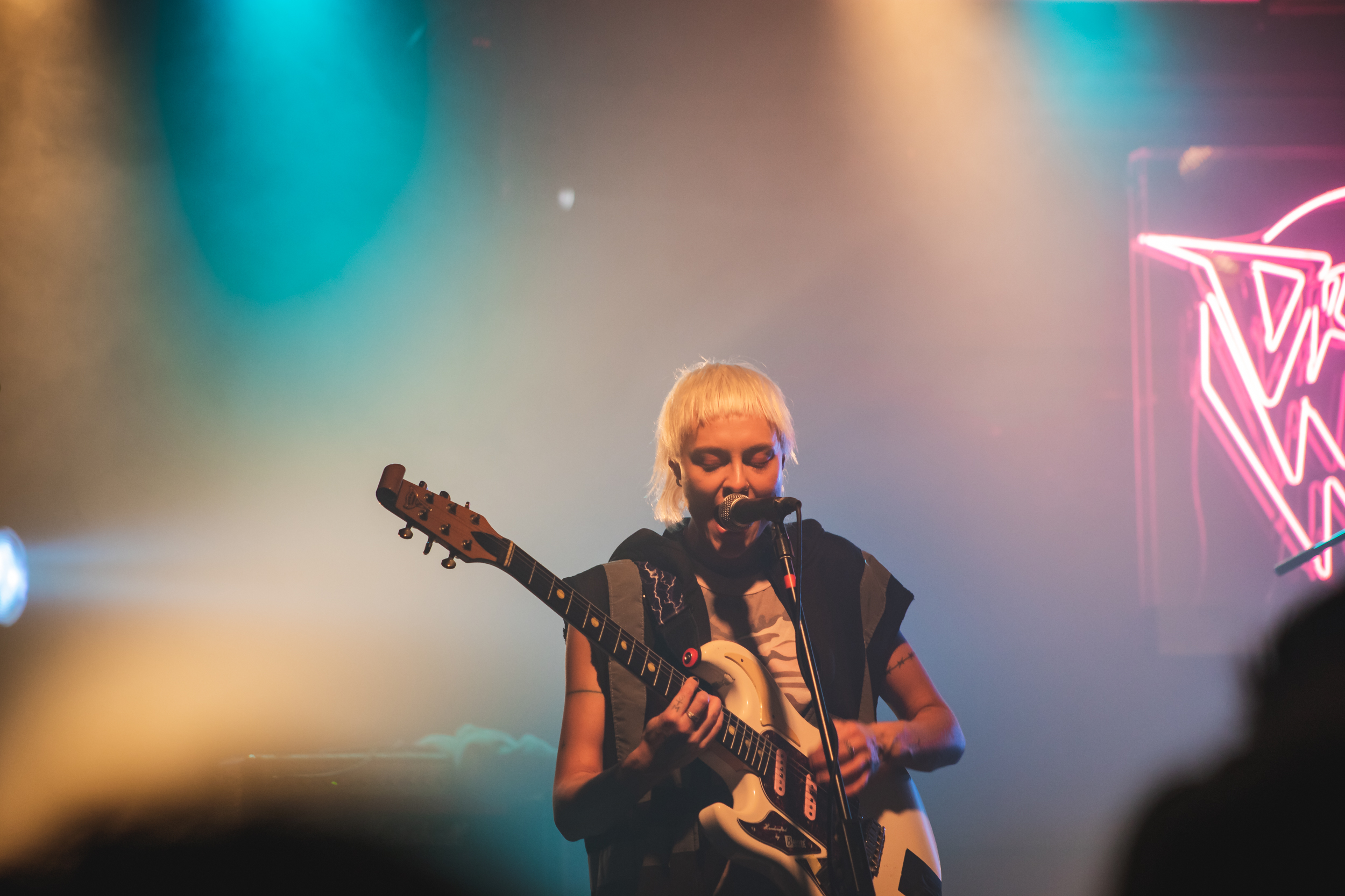 Dream Wife on stage at the Wedgewood Rooms. Taken by Jesse Lawrence.