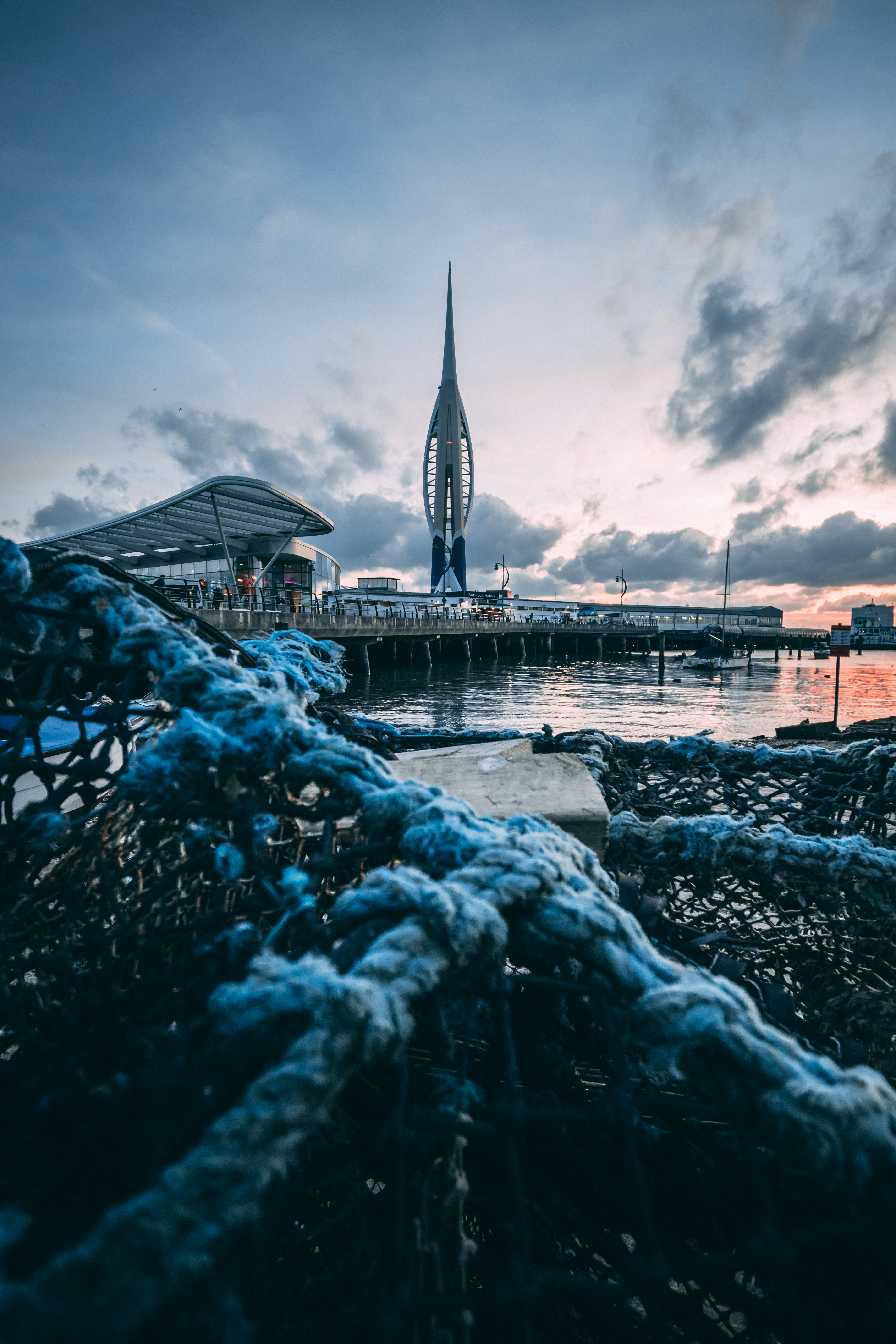 Spinnaker Tower. Shot by Tom Benjamin