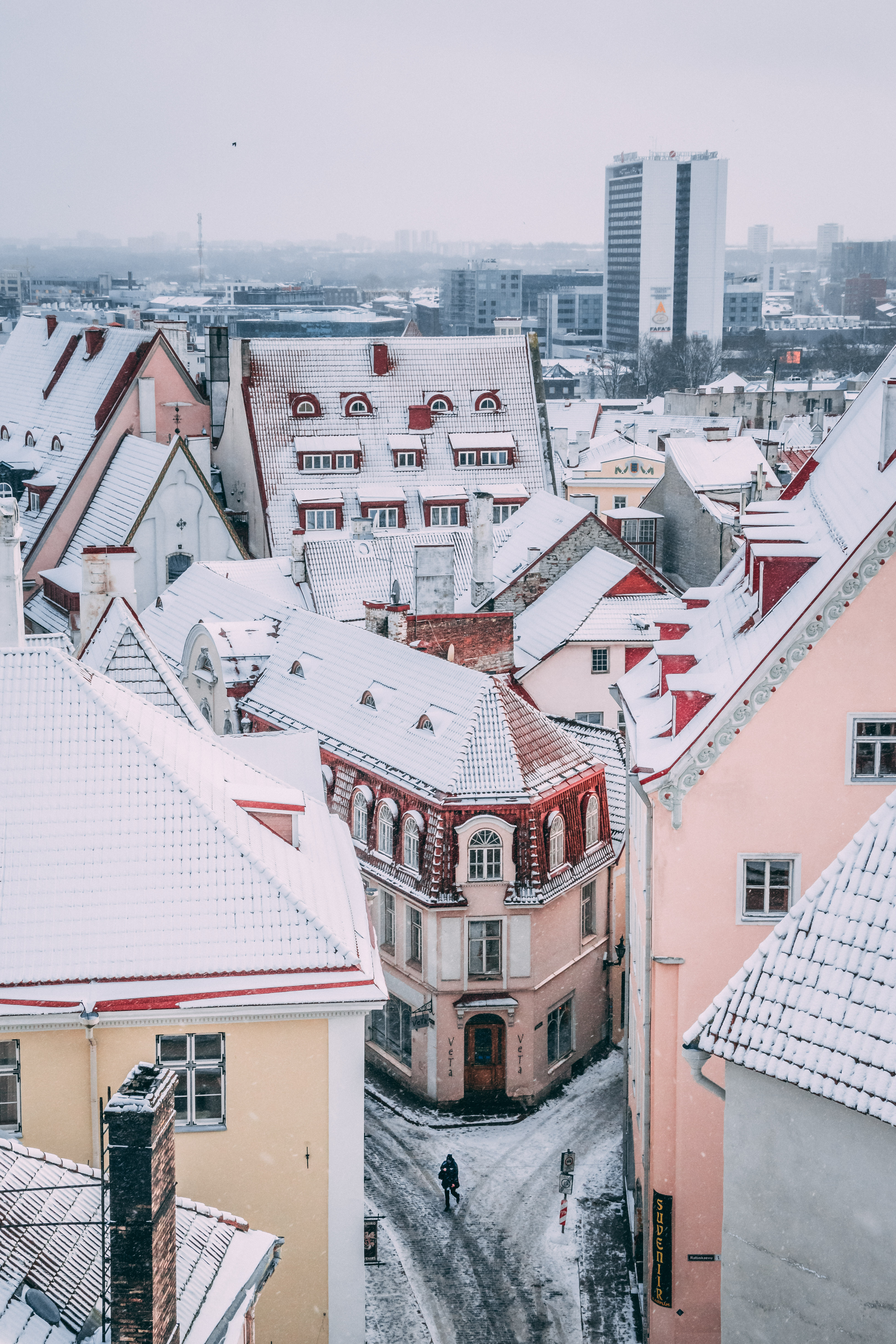 Tallinn Old Town. Shot by Tom Benjamin