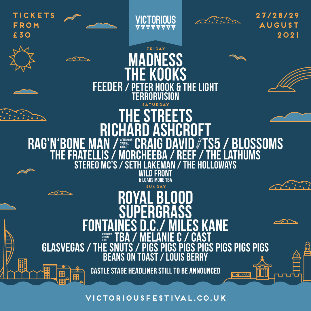 Victorious 2021 Initial Line-Up Victorious 2021 Initial Line-Up