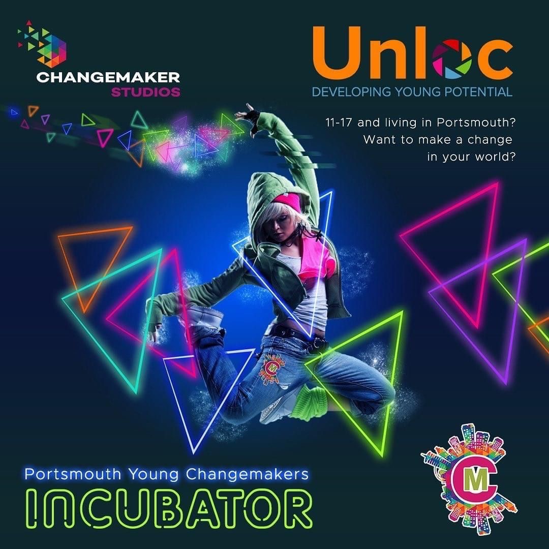 Unloc’s brand new programme for 11-17 year olds in Portsmouth – The Young Changemakers Incubator